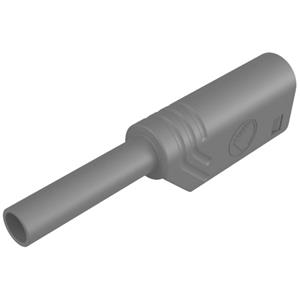 skshirschmann SKS Hirschmann MST S WS 30 Au Laborstecker Stecker, gerade Stift-Ø: 2mm Grau