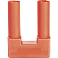 SI-FK 19/4 rt Veiligheids-kortsluitingstekker Rood Stift-Ø: 4 mm Penafstand: 19 mm 1 stuk(s)