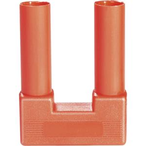 Schnepp SI-FK 19/4 rt Sicherheits-Kurzschlussstecker Rot Stift-Ø: 4mm Stiftabstand: 19mm 1St.