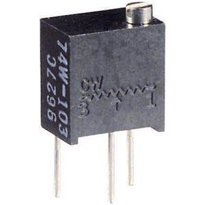 vishay T63YB105KT20 Spindeltrimmer 12-slagen Lineair 0.25 W 1 MΩ 4320 ° 1 stuk(s)