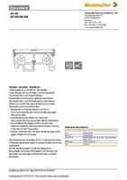 Weidmüllerler AP 45/RE GN Universal-Gehäuse 45 x 8 x 22.9 Grün 20St.