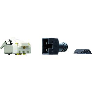 Yamaichi RJ45 Stecker CAT5 Stecker, gerade Pole: 8P4C Y-CONKIT-11 Schwarz Y-CONKIT-11 1St.