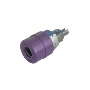 skshirschmann SKS Hirschmann BIL 20 Laboratoriumbus Bus, inbouw verticaal Stift-Ø: 4 mm Violet 1 stuk(s)
