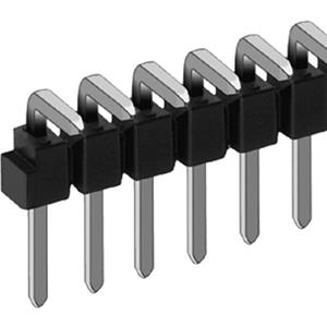 fischerelektronik Fischer Elektronik Male header (standaard) Aantal rijen: 1 Aantal polen per rij: 36 SL 18/108/ 36/S 1 stuk(s)