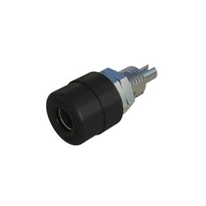 skshirschmann SKS Hirschmann BIL 20 Laboratoriumbus Bus, inbouw verticaal Stift-Ø: 4 mm Zwart 1 stuk(s)