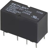 zettlerelectronics Zettler Electronics AZ822-2C-24DSE Printrelais 24 V/DC 2 A 2x wisselcontact 1 stuk(s)