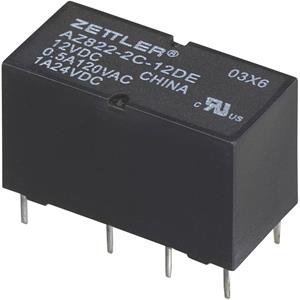 zettlerelectronics Zettler Electronics AZ822-2C-3DE Printrelais 3 V/DC 2A 2 Wechsler