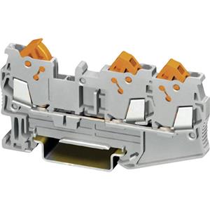 phoenixcontact Phoenix Contact QTC 1,5-TWIN 3205048 Doorgangsklem Aantal polen: 3 0.25 mm² 1.5 mm² Grijs 1 stuk(s)