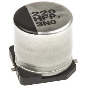 panasonic EEEFP1H221AP Elektrolytische condensator SMD 220 µF 50 V 20 % (Ø x l) 10 mm x 10.2 mm 1 stuk(s)
