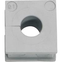 icotek QT 12 Kabeldurchführung Klemm-Ø (max.) 13mm Elastomer Grau