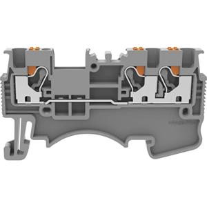 degson DS1.5-TW-01P-11-00A(H) Doorgangsklem Push-In-klem Grijs 1 stuk(s)