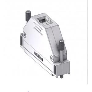 deltronconnectors Deltron Connectors D-SUB Gehäuse Polzahl: 37 Kunststoff, metallisiert 180° Metall 1St.