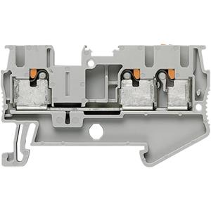 phoenixcontact Phoenix Contact PT 2,5-TWIN 3209549 Doorgangsklem Aantal polen: 3 0.14 mm² 2.5 mm² Grijs 1 stuk(s)