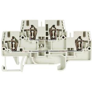 Wieland Etageklem Fasis WKFN 2,5 E/35 Grau  Grijs Inhoud: 1 stuk(s)