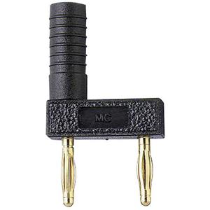 Stäubli KS2-12L/1SA/A Verbindungsstecker Schwarz Stift-Ø: 2mm Stiftabstand: 12mm 1St.