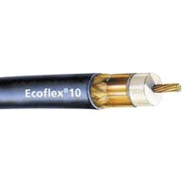 ssb Koaxialkabel Außen-Durchmesser: 10.20mm Ecoflex 10 50Ω 90 dB Schwarz Meterware