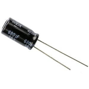 panasonic EEUFR1C681L Elektrolytische condensator Radiaal bedraad 3.5 mm 680 µF 16 V 20 % (Ø x h) 8 mm x 15 mm 1 stuk(s)