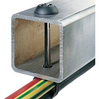 HellermannTyton 150-37595 BHT375-PA66HS-BK Kabelbinder 375mm 7.60mm Schwarz mit Spreizanker 250St.