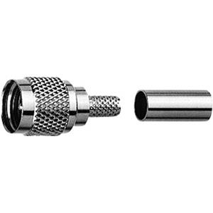 Telegärtner J01045F0000 Mini-UHF-connector Stekker, recht 50 Ω RG 58 C/U 1 stuk(s)