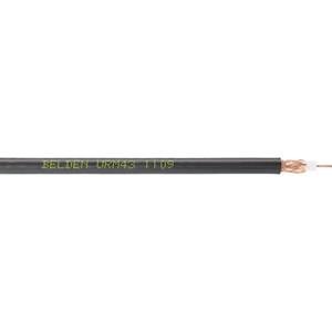 Belden URM70.00500 Coaxkabel Buitendiameter: 5.80 mm 75 Ω Zwart per meter