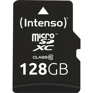 intenso Professional microSDXC-kaart 128 GB Class 10, UHS-I Incl. SD-adapter