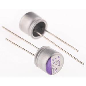 panasonic 16SEPC220MD Elektrolytische condensator Radiaal bedraad 3.5 mm 220 µF 16 V 20 % (Ø) 8 mm 1 stuk(s)