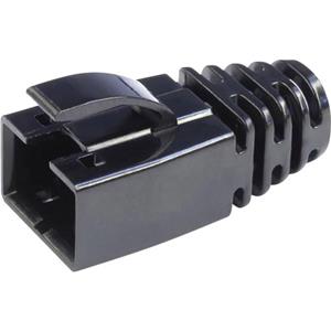 belstewartconnectors BEL Stewart Connectors Knickschutztülle mit Rasthebelschutz 39200-838 Schwarz 39200-838