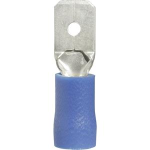 vogtverbindungstechnik Vogt Verbindungstechnik 3911S Platte stekker (male) Insteekbreedte: 6.3 mm Insteekdikte: 0.8 mm 180 ° Deels geïsoleerd Blauw 1 stuk(s)