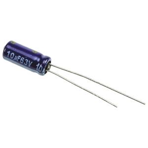 panasonic ECA1JM100 Elektrolytische condensator Radiaal bedraad 2 mm 10 µF 63 V 20 % (Ø x l) 5 mm x 11 mm 1 stuk(s)