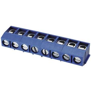 degson DG301R-5.0-03P-12-00AH Klemschroefblok 2 mm² Aantal polen 3 Blauw 1 stuk(s)