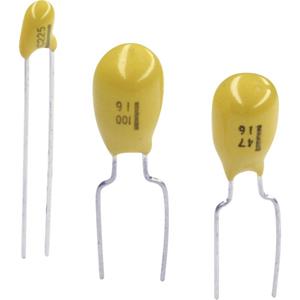 Tantal-Kondensator THT 2.5mm 4.7 µF 16V 20% (B x H) 4.8mm x 14mm