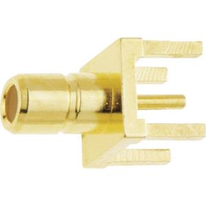 ims 91.1510.001 SMB-connector Stekker, inbouw verticaal 50 Ω 1 stuk(s)