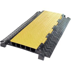 waltherwerke Walther Werke Kabelbrug 39870050 Rubber Zwart, Geel Aantal kanalen: 5 800 mm Inhoud: 0.8 m