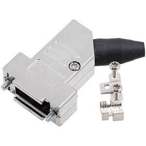 encitech DTSL25-RG-SJS-M2.5-S-K D-sub behuizing Aantal polen: 25 Tinspuitgiet 45 ° Metaal 1 stuk(s)