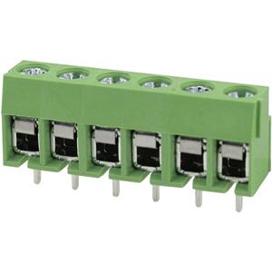 degson DG126-5.0-03P-14-00AH Klemschroefblok 2 mm² Aantal polen 3 Groen 1 stuk(s)