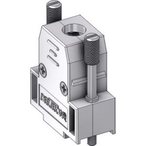 deltronconnectors Deltron Connectors D-SUB Gehäuse Polzahl: 9 Kunststoff, metallisiert 180° Metall 1St.