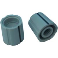 PSP S130-618-2 Drehknopf Grau (Ø x H) 13mm x 13.5mm 1St.