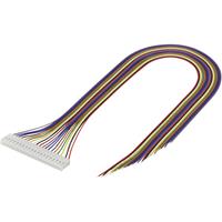 trucomponents TRU COMPONENTS Afgemonteerde kabel Totaal aantal polen 20 Rastermaat: 3.96 mm 1244011 1 stuk(s)