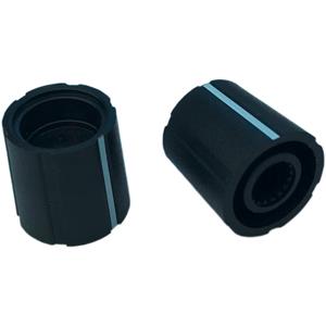 PSP S130-618-1 Drehknopf Schwarz (Ø x H) 13mm x 13.5mm 1St.