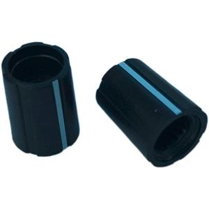 psp S100-618-1 Draaiknop Zwart (Ø x h) 10 mm x 13.5 mm 1 stuk(s)