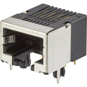 fci Modular jacks RJ45-inbouwbus Bus, inbouw horizontaal Aantal polen: 8P8C Metaal 92250-088LF 1 stuk(s)