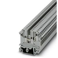 phoenixcontact Phoenix Contact UK 5-TWIN GN 1923160 Durchgangsreihenklemme Polzahl: 3 0.2mm² 4mm² Grün 50St.