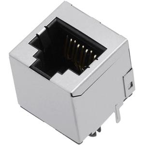 Encitech RJ45 Steckverbinder Buchse, Einbau vertikal RJJS-88-141-E7V-058 Metall 3257-0009-01