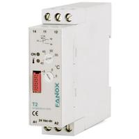 fanox Überwachungsrelais 24 V/DC, 24 V/AC 1 Wechsler 1 St. Temperatur
