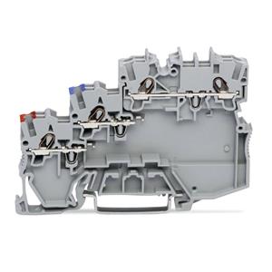 Wago 2000-5311 Initiatorklem 7 mm Veerklem Grijs 50 stuk(s)