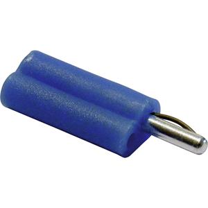 schnepp F 2020 Pluimstekker Stekker, recht Stift-Ø: 2 mm Blauw 1 stuk(s)