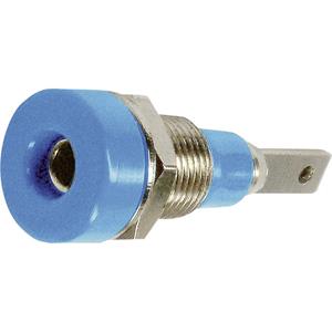 Stäubli LB-I2R Laborbuchse Buchse, Einbau vertikal Stift-Ø: 2mm Blau 1St.