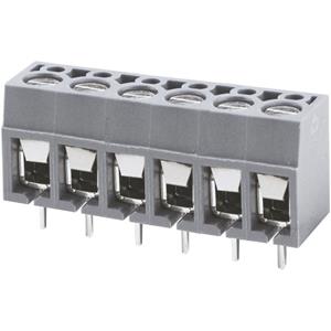 degson DG305-5.0-03P-11-00AH Klemschroefblok 2 mm² Aantal polen 3 Grijs 1 stuk(s)