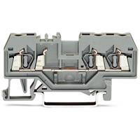 Wago 280-672 Durchgangsklemme 5mm Zugfeder Gelb 100St.