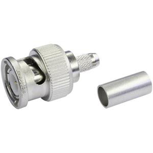 Telegärtner J01002A1350 BNC-connector Stekker, recht 50 Ω HF 2172 1 stuk(s)